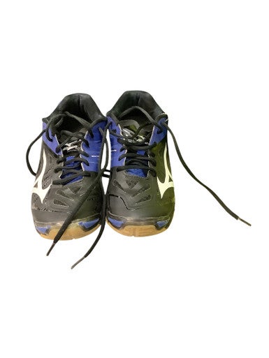 Used Mizuno Basketball Shoes W Navy Blue Senior 9 11686-S000045124
