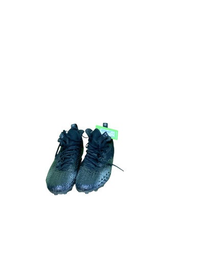 Used Under Armour Adult FB Cleats Black Senior 12 11686-S000045104