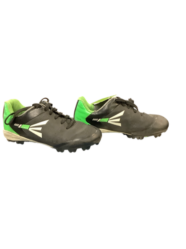 Used Easton MAKO BB/SB Cleats Black Junior 04 11686-S000045076