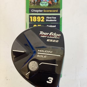 Tour Edge Hot Launch E522 Fairway 3 Wood Fubuki 50R Regular Graphite Shaft