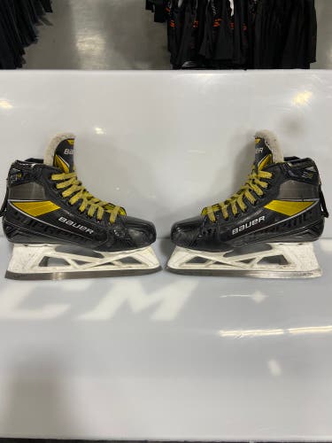 Used Bauer Supreme 3S pro Size 4 D Goalie Skates