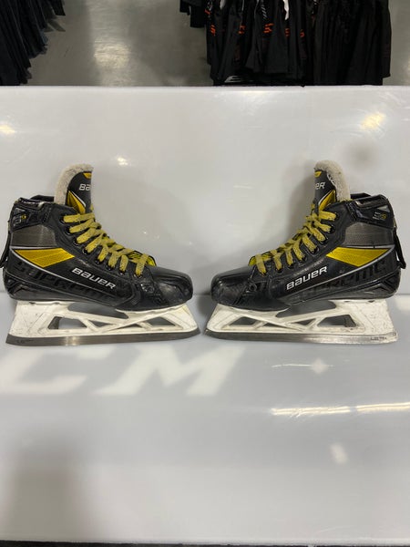 Used Bauer Supreme 3S pro Size 4 D Goalie Skates