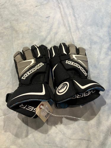 Black Maverik Charger Lacrosse Gloves 12" (Used)