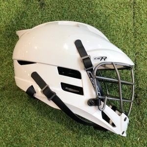 White OSFM Youth Cascade CS-R Youth Helmet (Used)