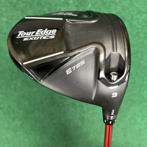 Tour Edge Golf Exotics E725 Driver 2025 MRH 9.0 Regular Flex Ventus Red 5R w/HC