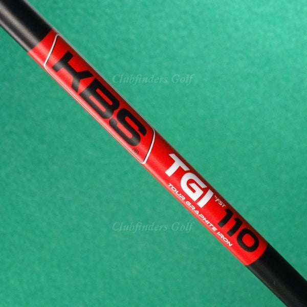 KBS Tour Graphite Iron TGI 110 .355 Extra Stiff 33.25" Pulled Iron Shaft