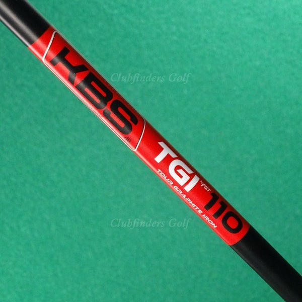 KBS Tour Graphite Iron TGI 110 .355 Extra Stiff 34" Pulled Iron Shaft