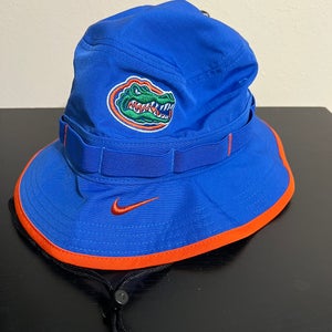 Nike Florida Gators On-Field Dri-Fit Performance Bucket Hat Royal Blue Size M