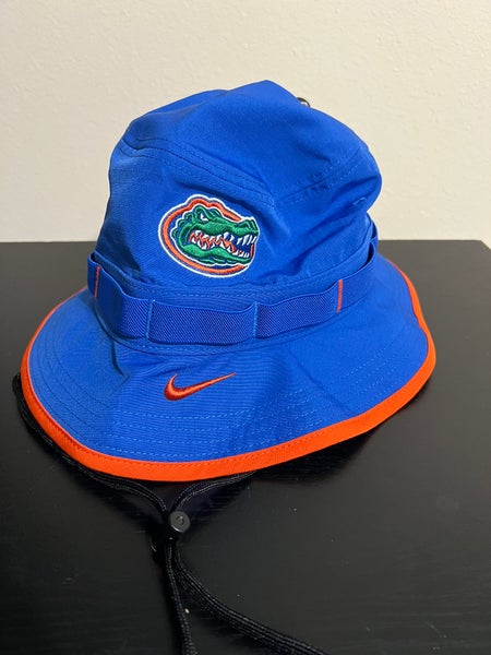 Nike Florida Gators On-Field Dri-Fit Performance Bucket Hat Royal Blue Size M