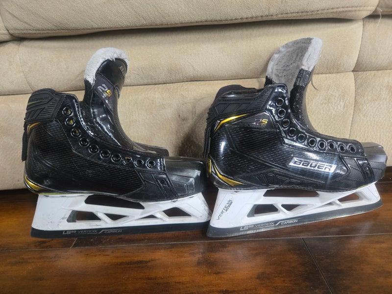 Bauer 2s pro Hockey Goalie Skates Regular Width 6 (Used)