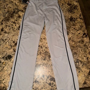 Gray Men's Small Adult Alleson Game Pants (New)