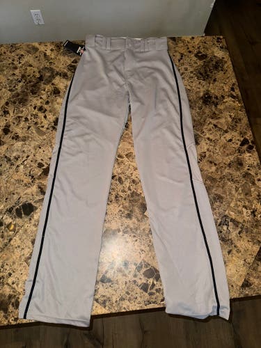 Gray Men's Small Adult Alleson Game Pants (New)