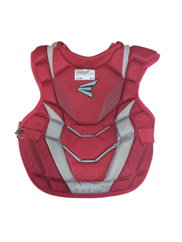 Used Easton RED ADULT FP 2/3 Catchers Chest Protector Red Adult 11833-S000165448