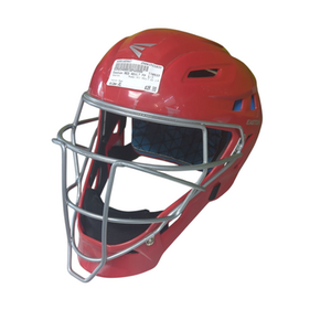 Used Easton RED ADULT FP 1/3 Catchers Helmet w/Mask Red XL 11833-S000165447