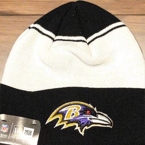 Baltimore Ravens NFL 2016 Cuffed Embroidered NOS Knit Hat (New)
