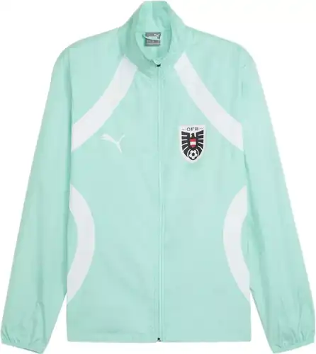 Puma Austria Pre-match Woven Football Jacket Men's Size Small 774172-07