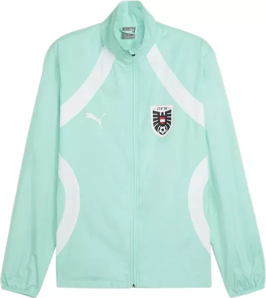 Puma Austria Pre-match Woven Football Jacket Men's Size Small 774172-07