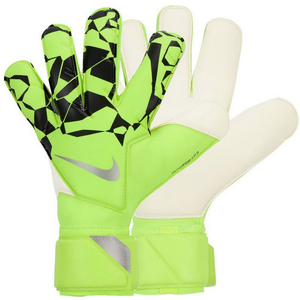 Nike Vapor Grip3 Goalkeeper Gloves Men's Size 10 Volt Black HQ0304-702