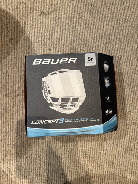Senior Bauer Concept 3 Full Shield Shield (Used)