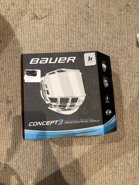 NEW Junior Bauer Concept 3 Full Shield Shield