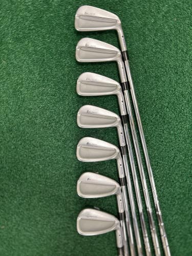 PING iBlade Black Dot Iron Set 4-PW Men's Right Hand Regular Flex Steel Shafts