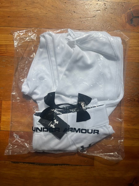 White Men's XL Adult Under Armour Game Pants (New)