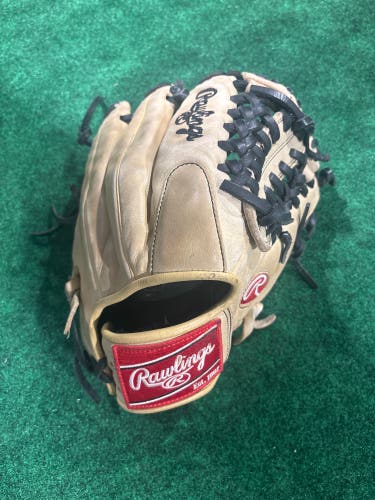 Blonde Rawlings Gold Glove Elite RH Infield Baseball Glove 11.75" (Used)