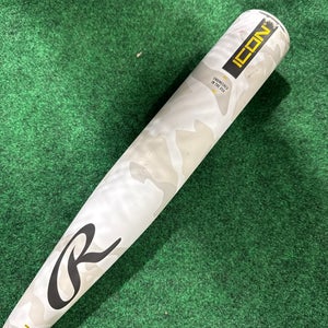 2025 Rawlings Icon Composite Bat USSSA Certified (-5) Composite 26 oz 31" (Used)