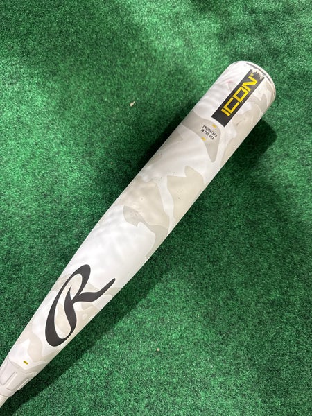 2025 Rawlings Icon Composite Bat USSSA Certified (-5) Composite 26 oz 31" (Used)