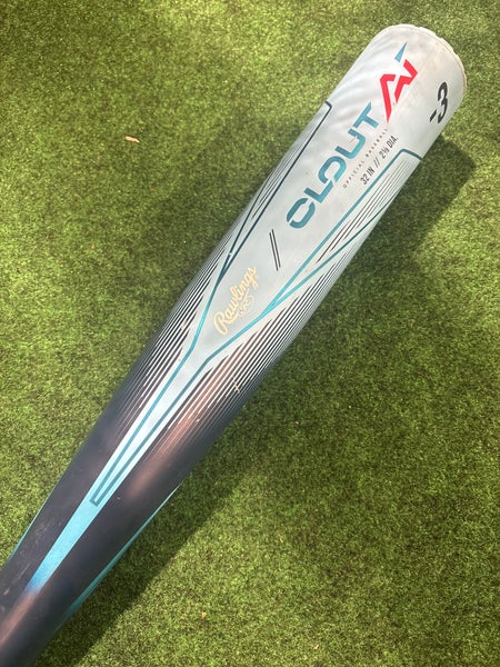 2024 Rawlings Clout AI Alloy Bat BBCOR Certified (-3) Alloy 29 oz 32" (Used)