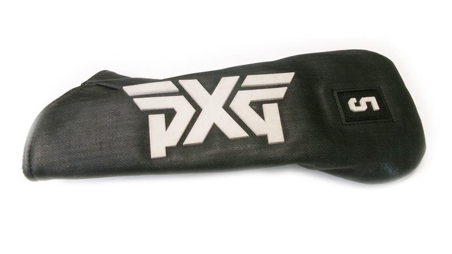 PXG Parsons Xtreme Golf Black/Silver/Grey 5 Wood Golf Headcover