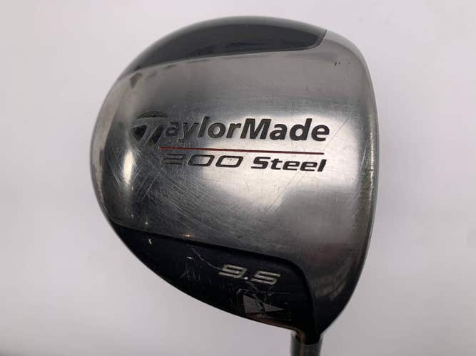 TaylorMade 200 Steel Driver 9.5* 90g Regular Steel Mens RH