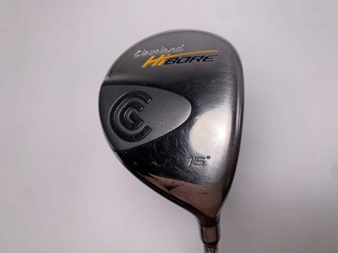 Cleveland Hibore 3 Fairway Wood 15* Fujikura 55g Regular Graphite Mens RH