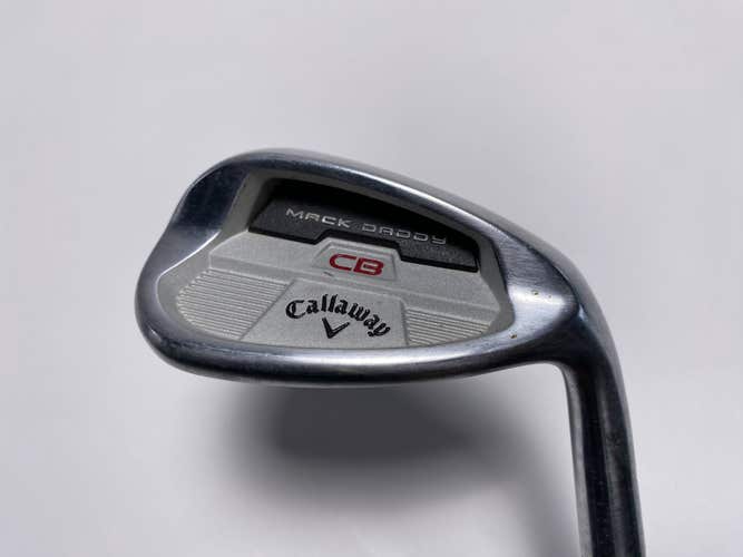 Callaway Mack Daddy CB Sand Wedge 56* 14 KBS Hi-Rev 2.0 Wedge Steel Mens RH