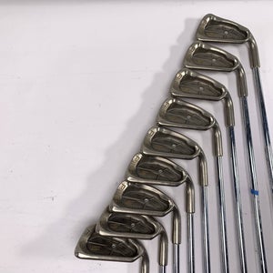 Ping ISI Nickel Iron Set 3-PW+SW Black Dot Karsten JZ Stiff Steel Mens RH