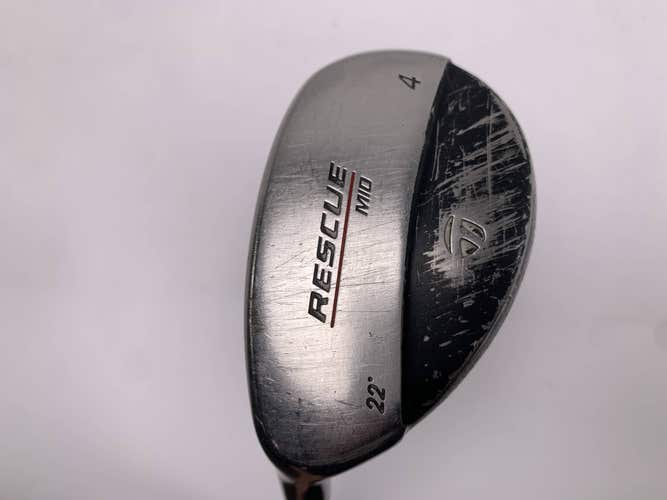 TaylorMade Rescue Mid 4 Hybrid 22* Regular Graphite Mens LH