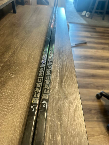 Two Pack - Senior CCM RibCor Trigger 8 Pro Left Hand Hockey Stick Pro Stock (Used)