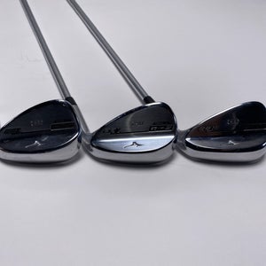 Mizuno T22 Chrome Wedge Set 50* 7 | 54* 8 | 58* 8 TT DG S400 Tour Issue Wedge RH