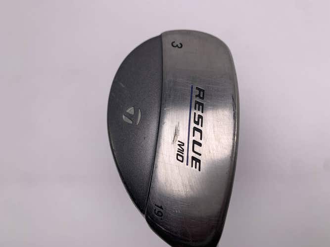TaylorMade Rescue Mid 3 Hybrid 19* MAS2 Regular Graphite Mens RH Midsize Grip