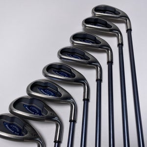 Callaway X-16 Iron Set 4-PW+SW System CW75 Regular Graphite Mens RH