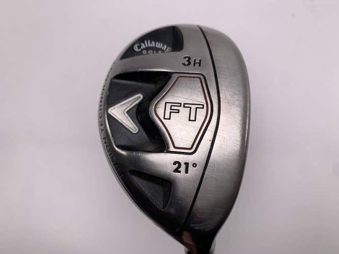 Callaway FT Hybrid 2008 3 Hybrid 21* Fujikura Fit On M Stiff Graphite Mens RH