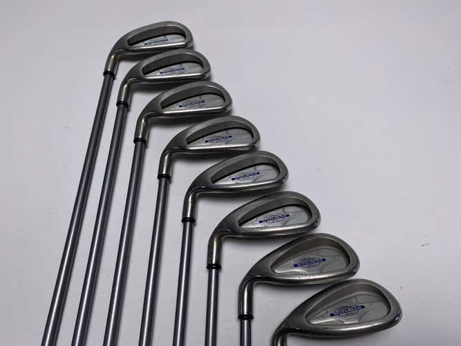Callaway X-14 Iron Set 4-PW+SW Steelhead X-14 Senior LH Midsize Grips