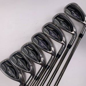 Callaway Steelhead XR Iron Set 5-PW+GW Recoil ES 460 F2 Senior RH Oversize Grips