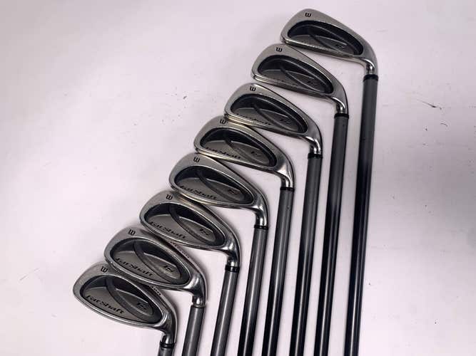 Wilson Fatshaft II Iron Set 4-PW+GW Wilson Staff Fatshaft Lite Graphite Mens RH