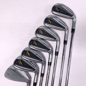TaylorMade RocketBladez Iron Set 5-PW+GW KBS 90g Regular Steel Mens RH