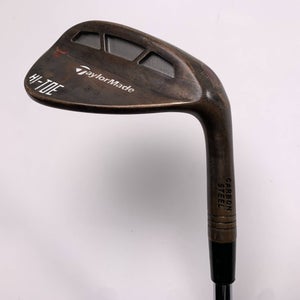 TaylorMade Milled Grind Hi-Toe 3 Copper Gap Wedge 52* 9 KBS Hi-Rev 2.0 Mens RH