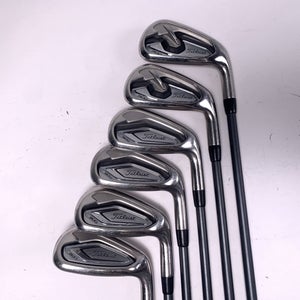 Titleist T300 Iron Set 5-PW+GW Accra 80i Stiff Graphite Mens RH No 7 iron