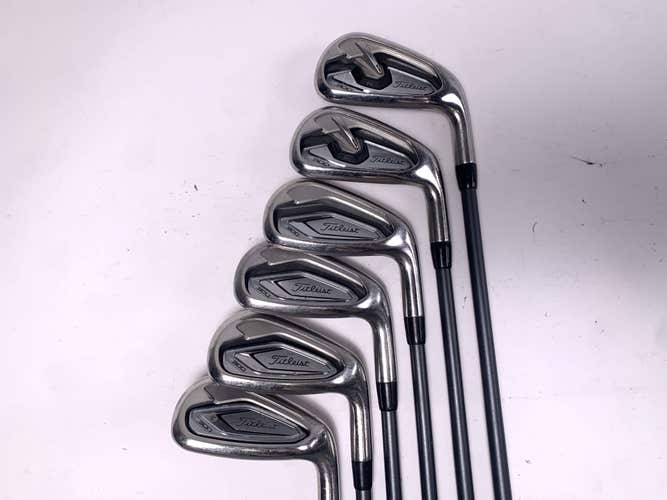 Titleist T300 Iron Set 5-PW+GW Accra 80i Stiff Graphite Mens RH No 7 iron