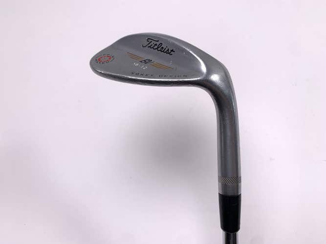Titleist Vokey Spin Milled Chrome 2009 Wedge 58* 12 Bounce Wedge Steel Mens RH