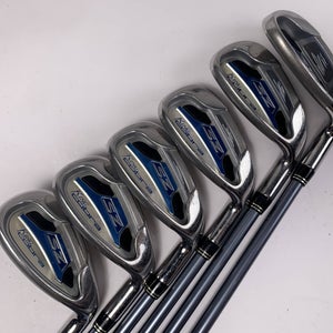 Cobra SZ 2009 Iron Set 7-PW+GW+SW Aldila DVS HL 50g Ladies RH